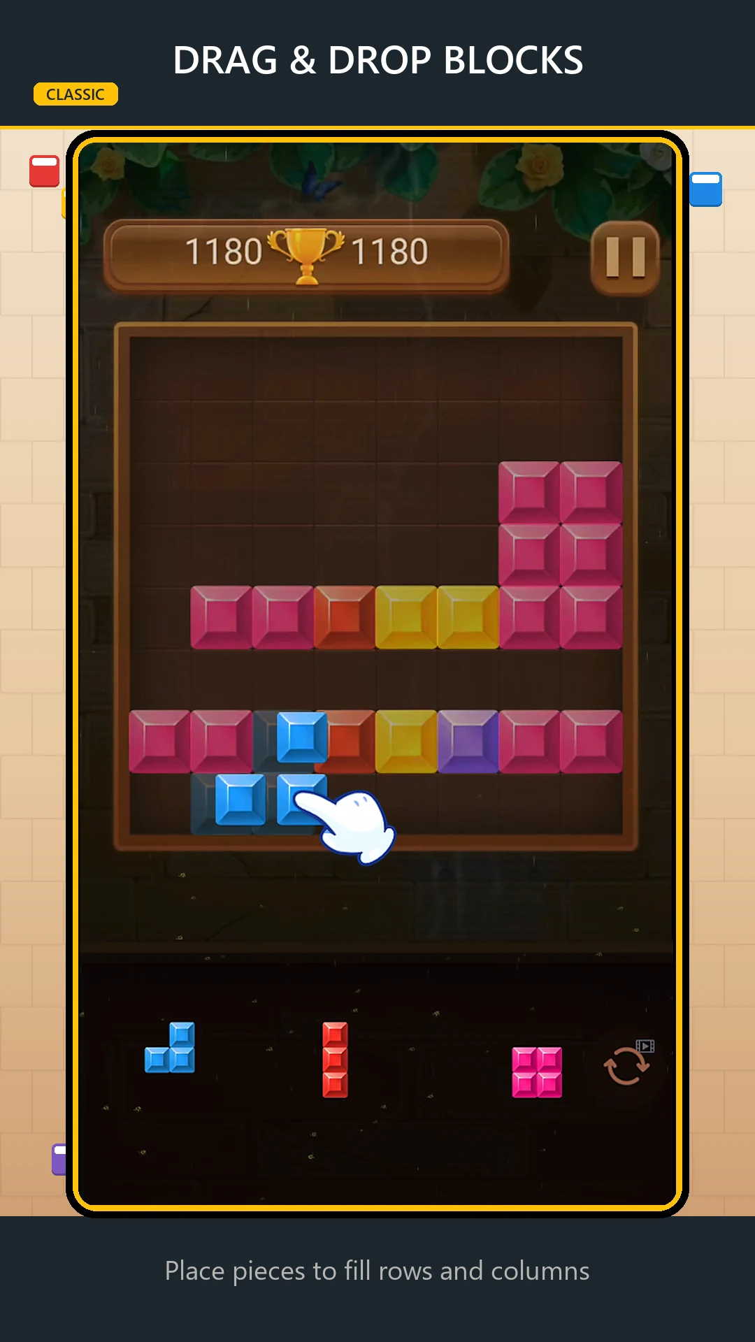 Classic Brick Puzzle screenshot